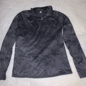 Gray Under Armour 1/4 zip